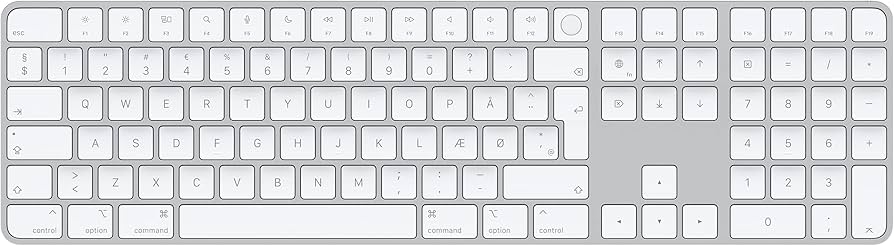 Amazon.com: Apple Magic Keyboard with Touch ID and Numeric Keypad