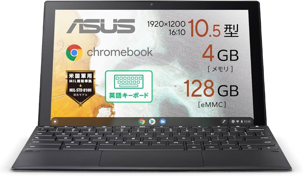 Amazon.co.jp: ASUS Chromebook クロームブック Detachable CM3 10.5