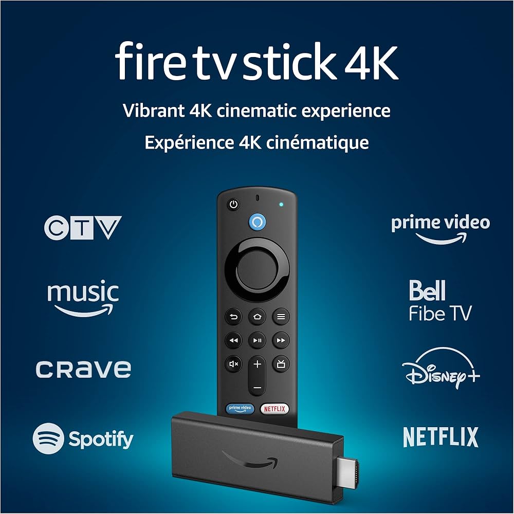 Fire TV Stick 4K streaming device