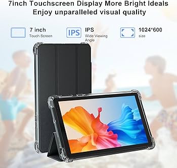 Amazon.com : PEICHENG Tablet with Protective Case, 7