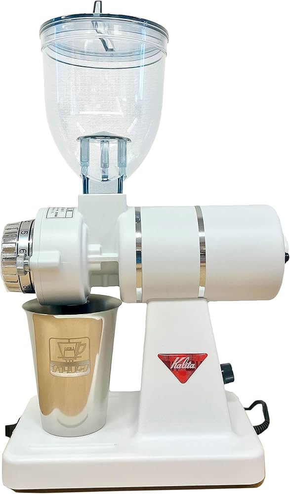 Amazon | 【限定カラー ホワイト】ナイスカットG 電動コーヒーミル