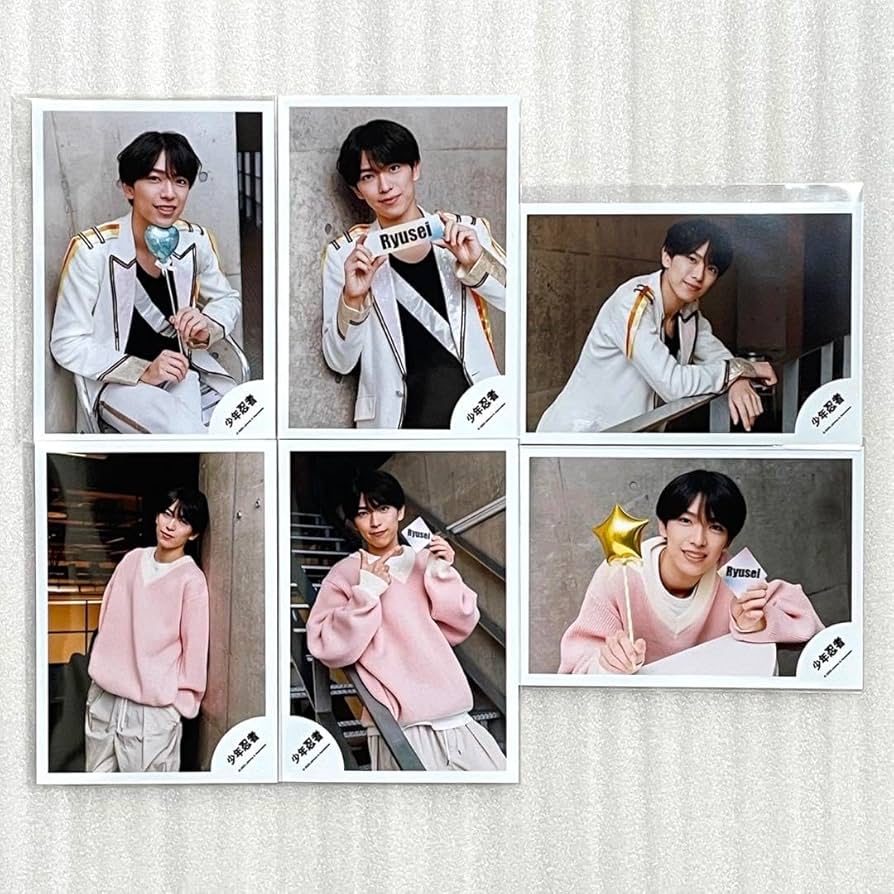 Amazon.co.jp: 少年忍者 深田竜生 6枚 公式写真 プロフィール写真撮影