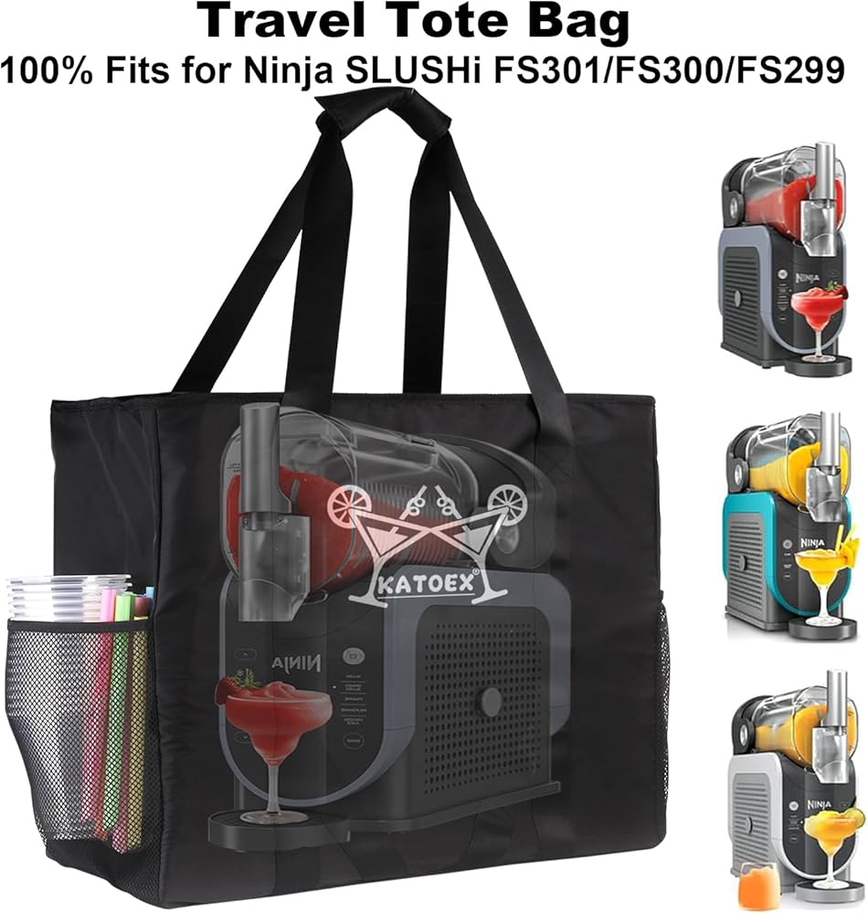 Amazon.com: Travel Party Tote for Ninja Slushi Machine Carrying