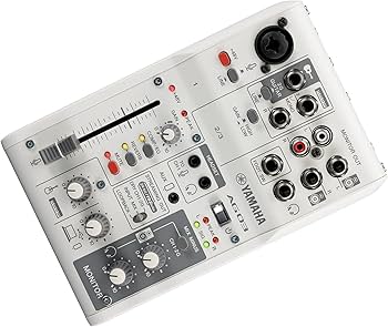 Amazon.com: Yamaha AG03MK2 White 6-Channel Live Streaming Loopback