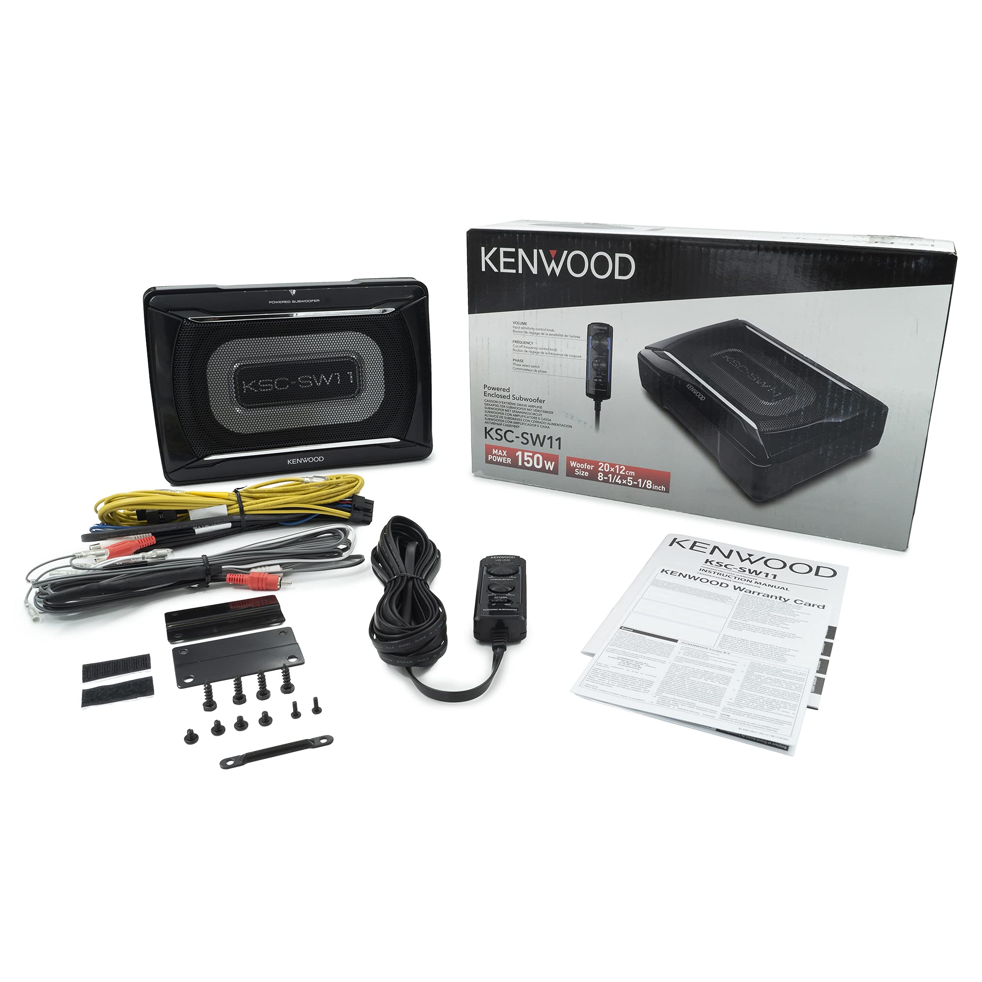 Amazon.co.jp: Kenwood KSC-SW11コンパクトパワー内蔵型サブウーファー