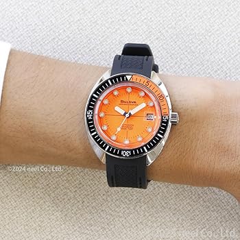 Amazon | [ブローバ]BULOVA 腕時計 メンズ 自動巻き ダイバー