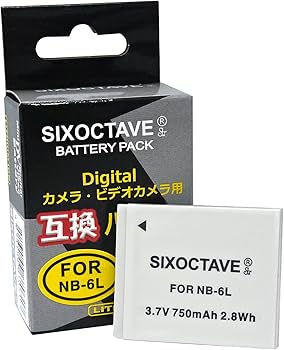 Amazon | str NB-6L/NB-6LH キヤノン 互換バッテリーパック充電池