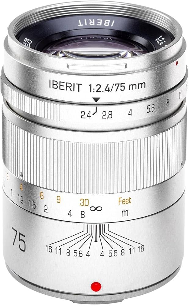 Amazon.co.jp: HandeVision 単焦点レンズ IBERIT (イベリット) 75mm f
