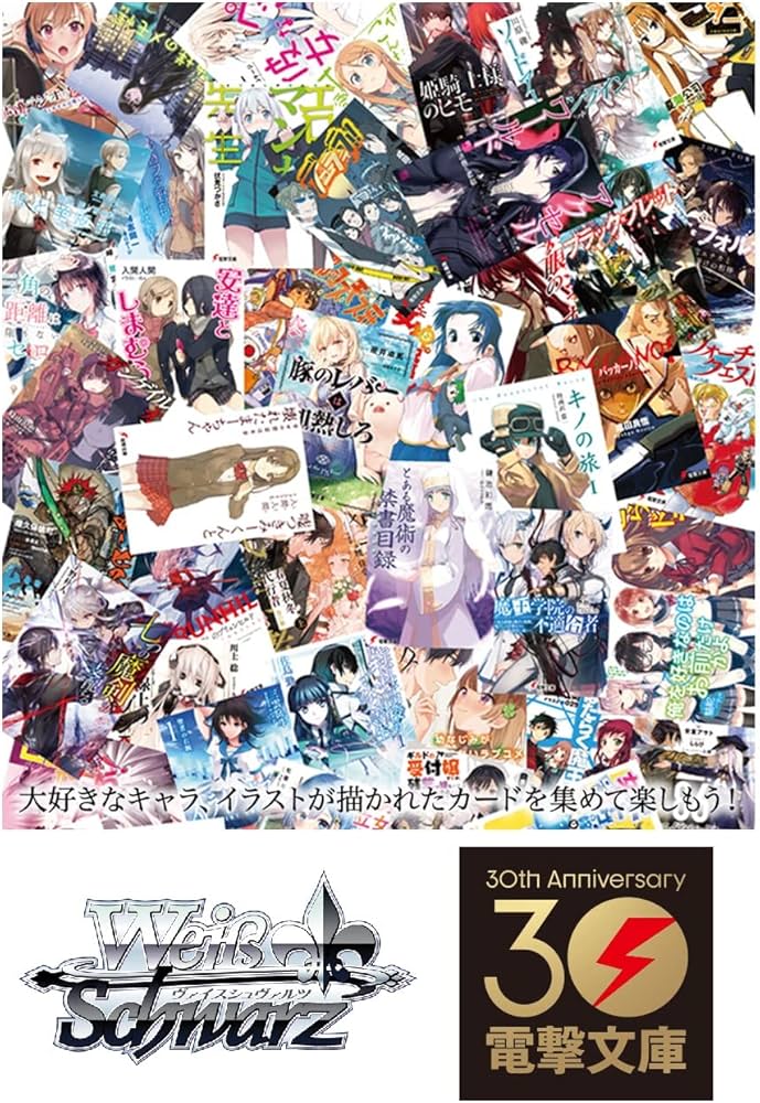 Amazon.co.jp: ヴァイスシュヴァルツ ブースターパック 電撃文庫 BOX