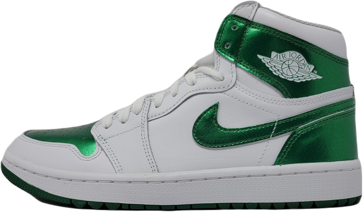 Amazon | AIR JORDAN 1 HIGH GOLF Metallic Pine Green ナイキ