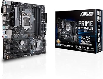 Amazon | Asus Prime H370M-Plus/CSM デスクトップマザーボード