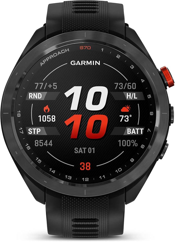 Amazon.com: Garmin Approach S70, 47mm, Premium GPS Golf Watch