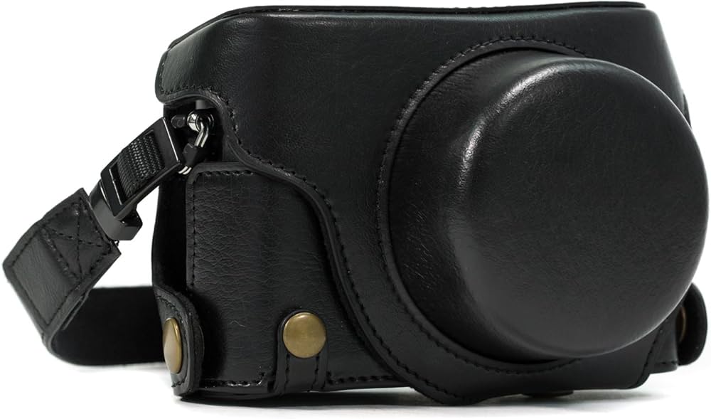 Amazon.co.jp: MegaGear カメラケース Panasonic Lumix DMC-LX100 専用