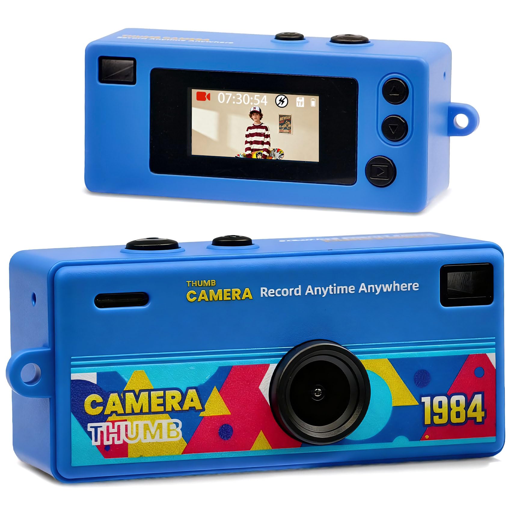 Amazon.co.jp: 小型デジタルカメラ ミニレトロデジカメ 1080P 0.96