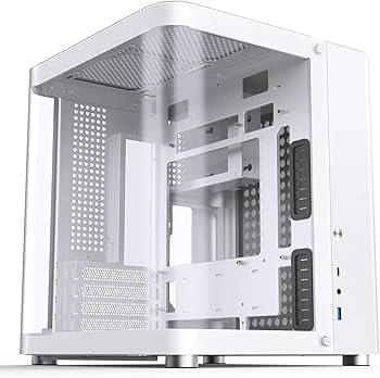 Amazon.co.jp: JONSBO TK-1 ホワイト Micro ATX ミニタワー