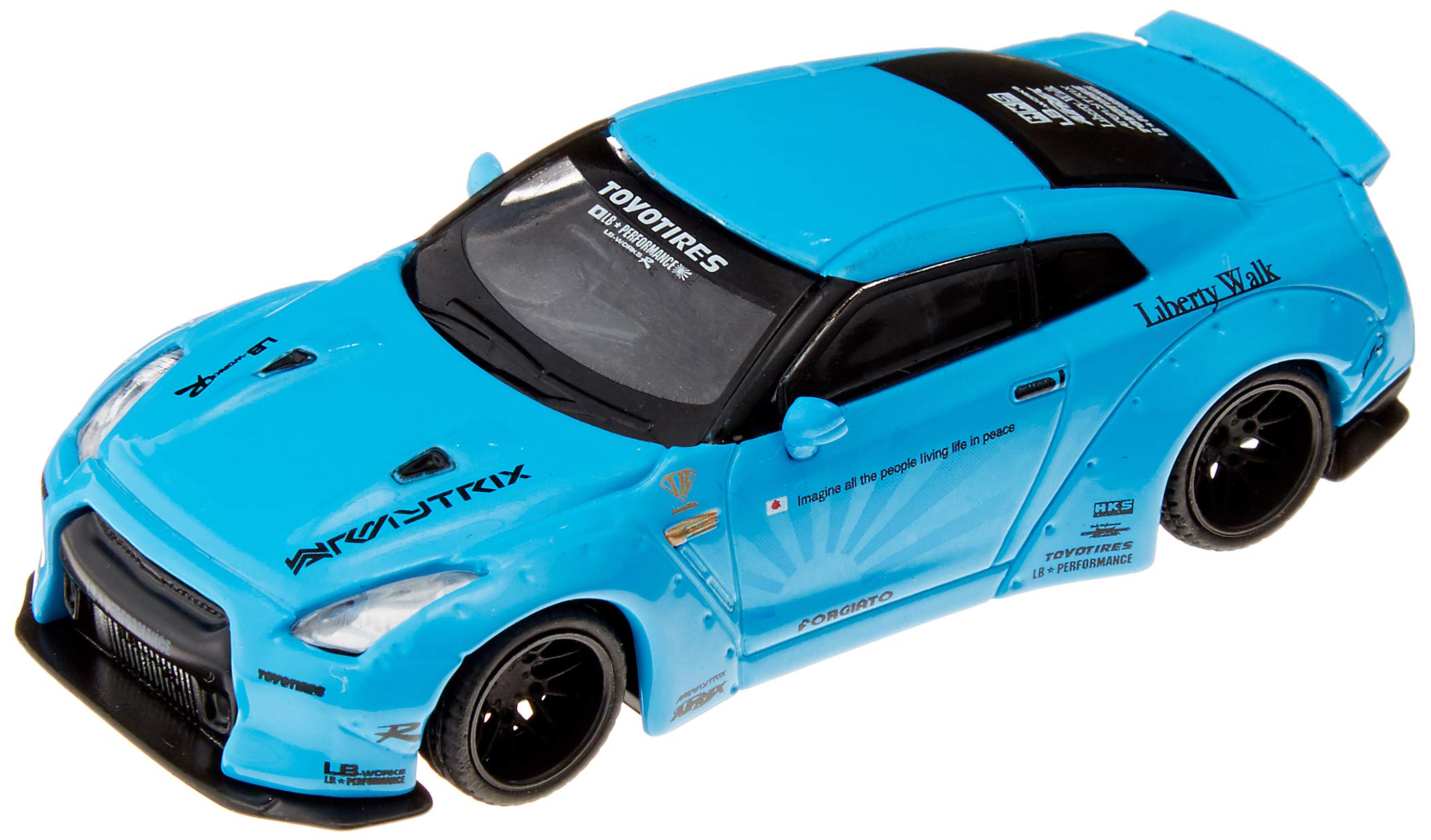 Amazon | MINI GT 1/64 LB☆WORKS ニッサン GT-R R35 ダックテール