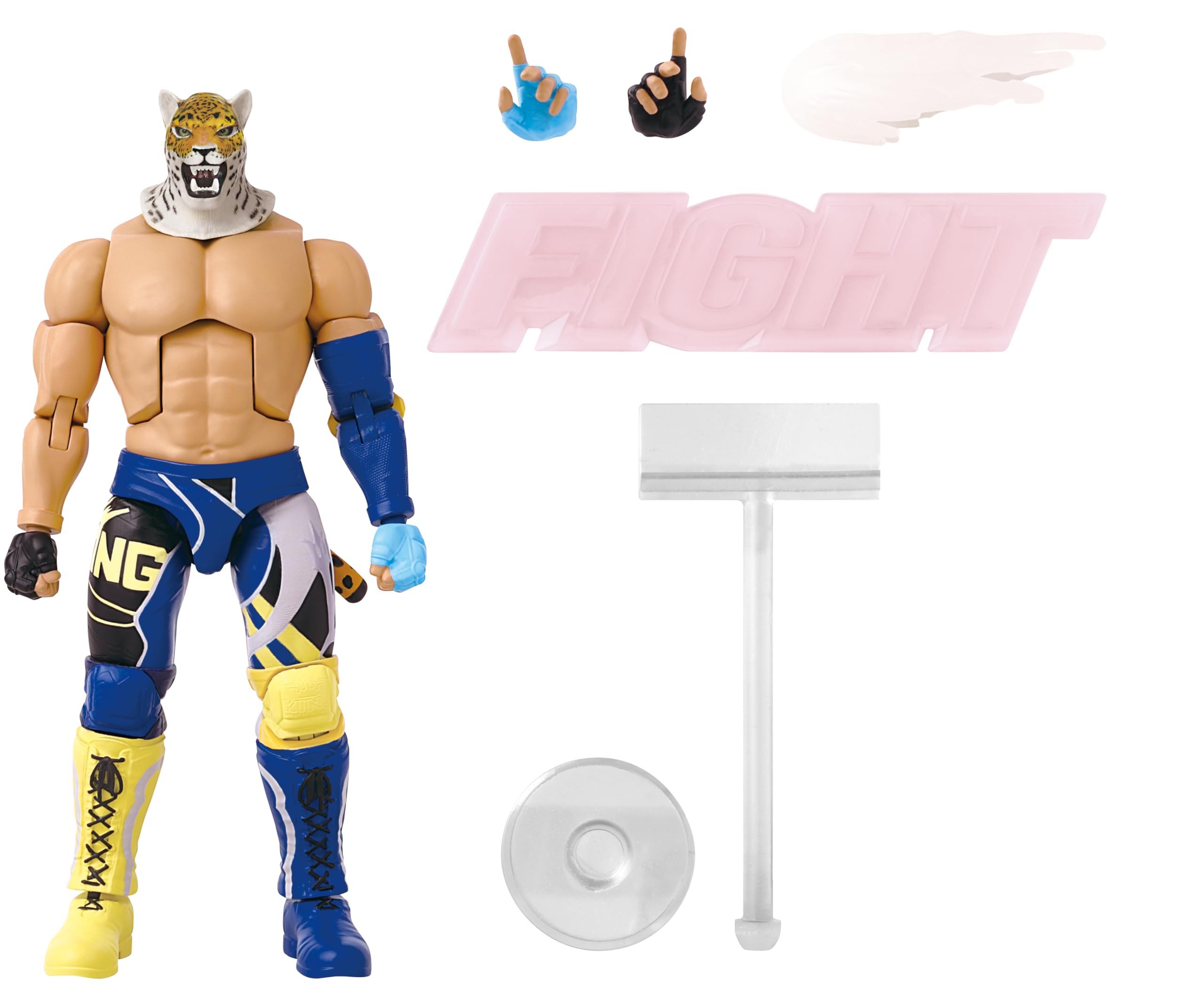 Amazon.co.jp: BANDAI Game Dimensions鉄拳キングアクションフィギュア