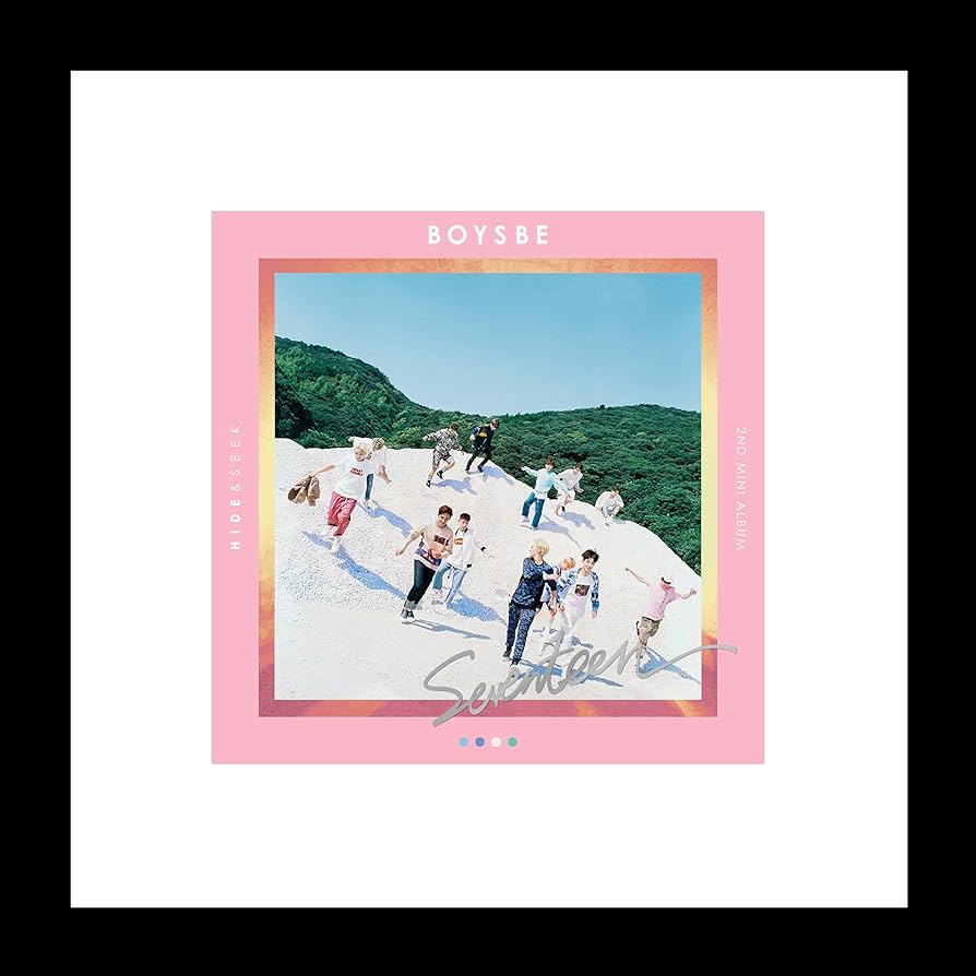 Amazon.com: SEVENTEEN BOYS BE Reissue 2nd Mini Album HIDE Version