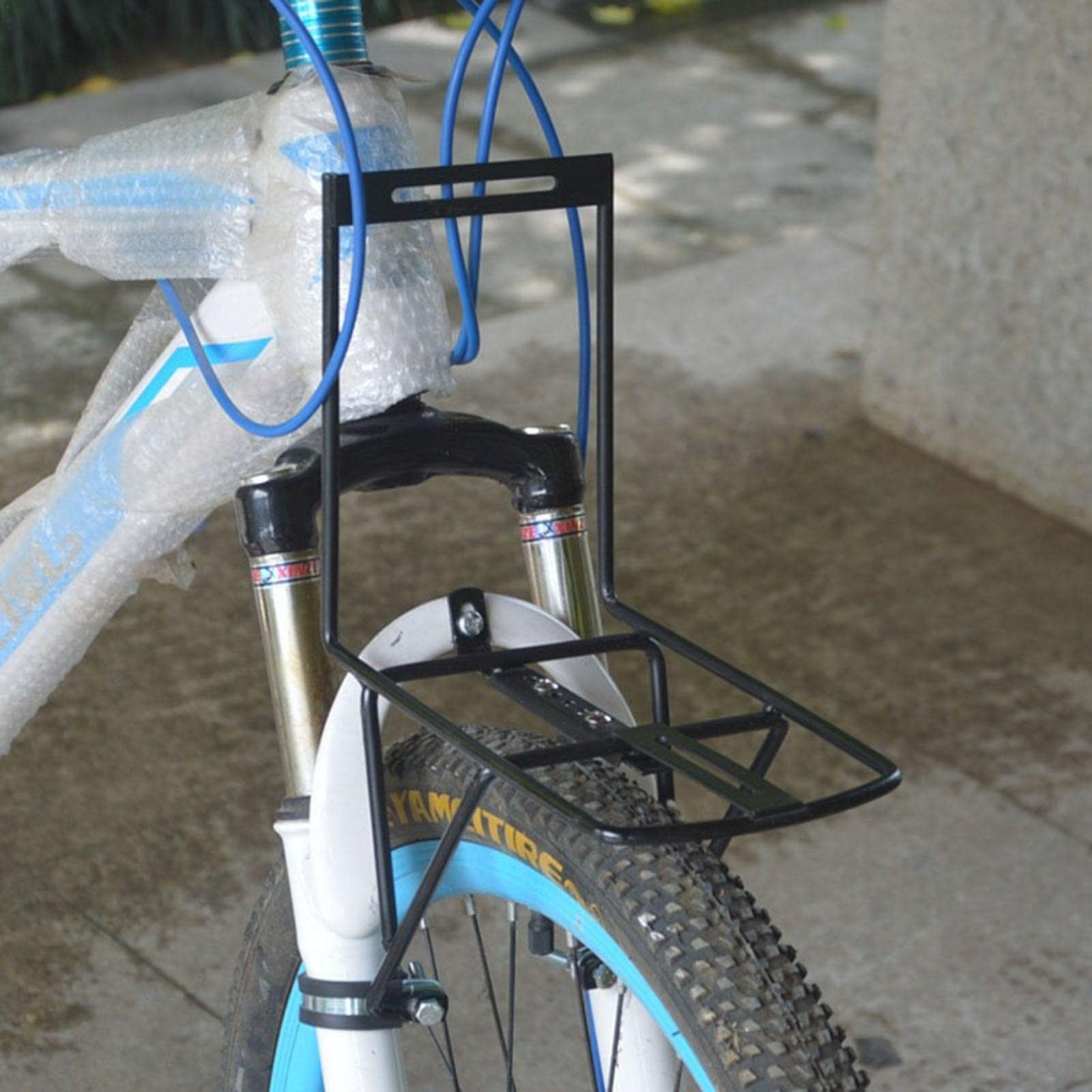 Amazon | アルミ合金マウンテンバイクフロントキャリアラック - バイク