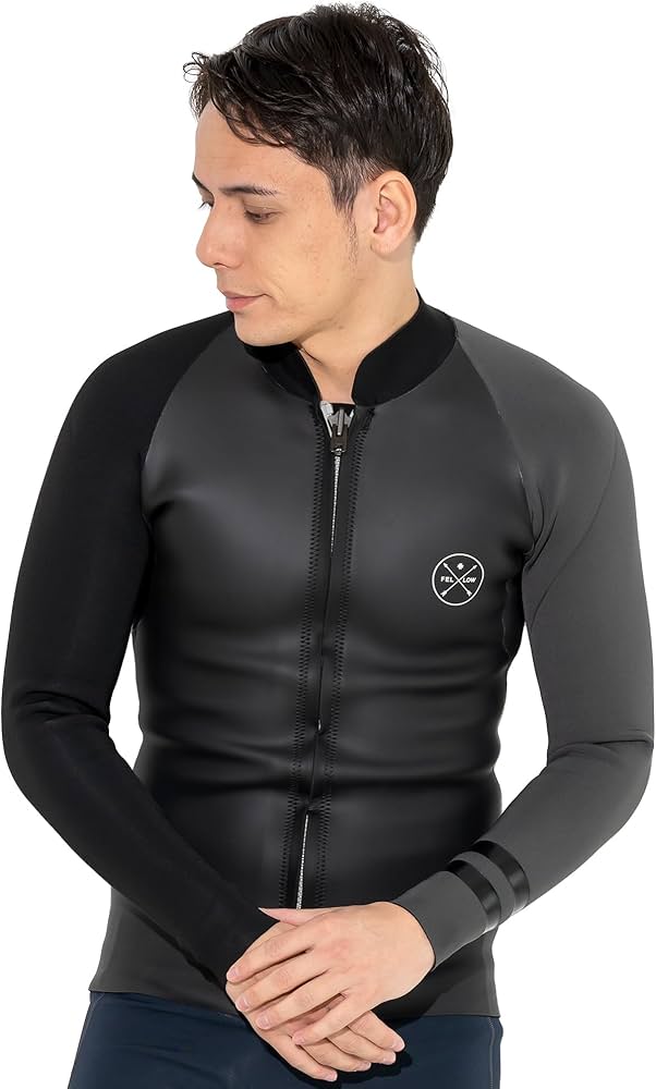 Amazon | FELLOW ウェットスーツ タッパー 2mm フロントジッパー