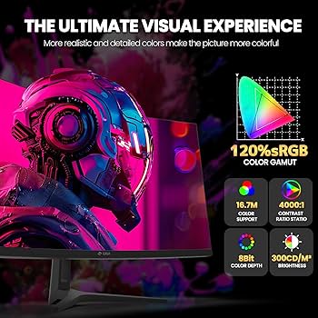 Amazon.com: CRUA 34Inch Ultrawide Gaming Monitor, WQHD(3440