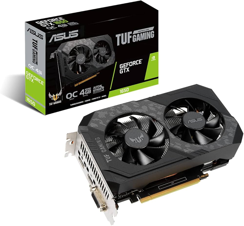 Amazon | ASUSTek NVIDIA GeForce GTX 1650 搭載 デュアルファンモデル