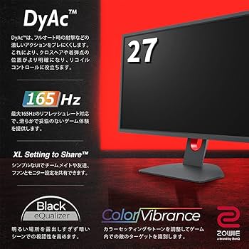Amazon.co.jp: BenQ ZOWIE XL2731K ゲーミングモニター (27インチ/Full