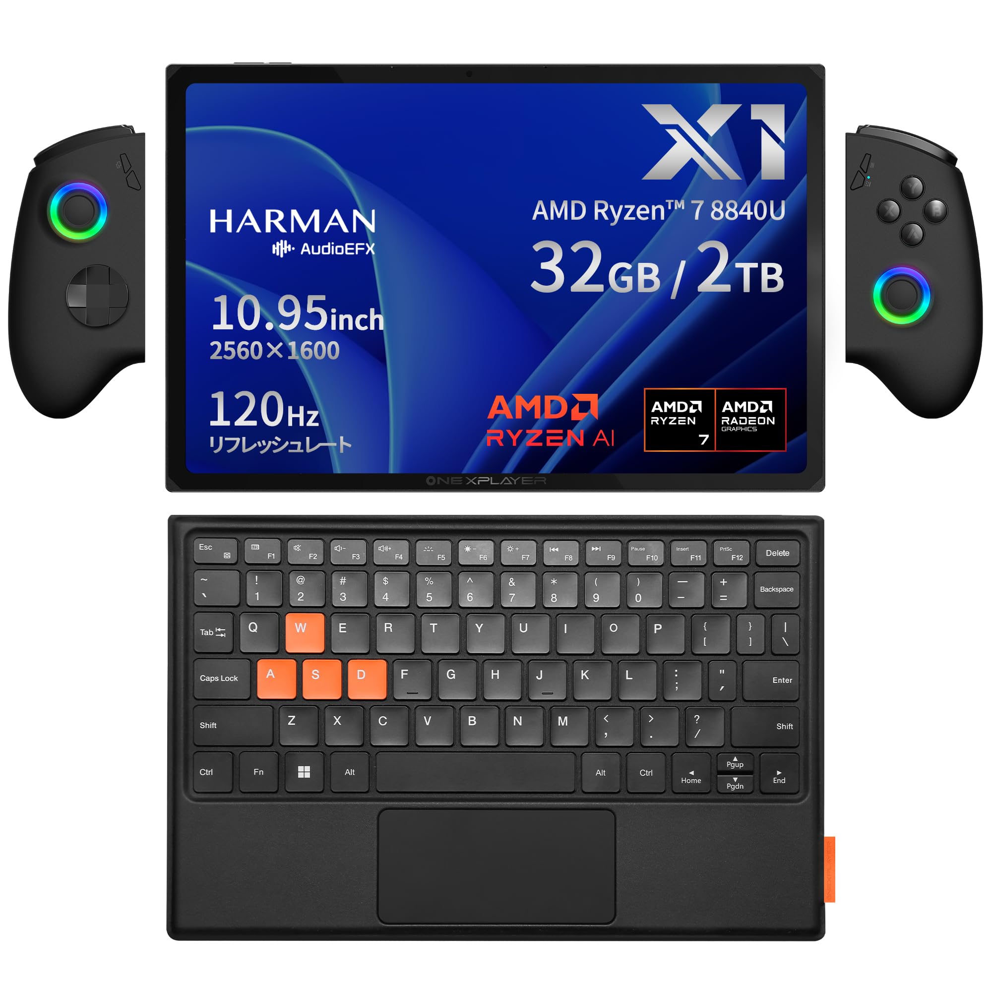 Amazon.co.jp: ONEXPLAYER X1 3in1PC（ゲーミングPC/ノートPC