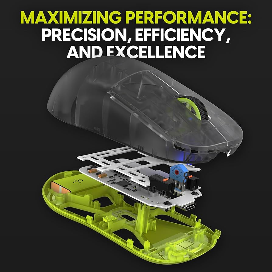 Pulsar Gaming Gears X2H mini Wireless Gaming Mouse, Acid Rewind