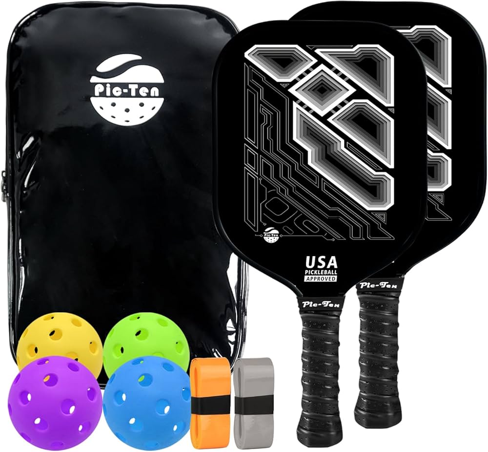 Amazon | プロフェッショナル ピックルボール パドル セット 軽量