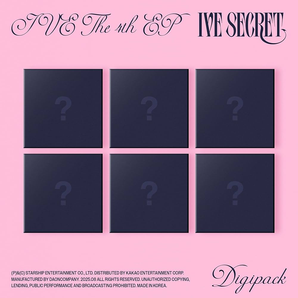 Amazon.co.jp: 【正規輸入盤】IVE [IVE SECRET] (Digipack Ver.)（韓国