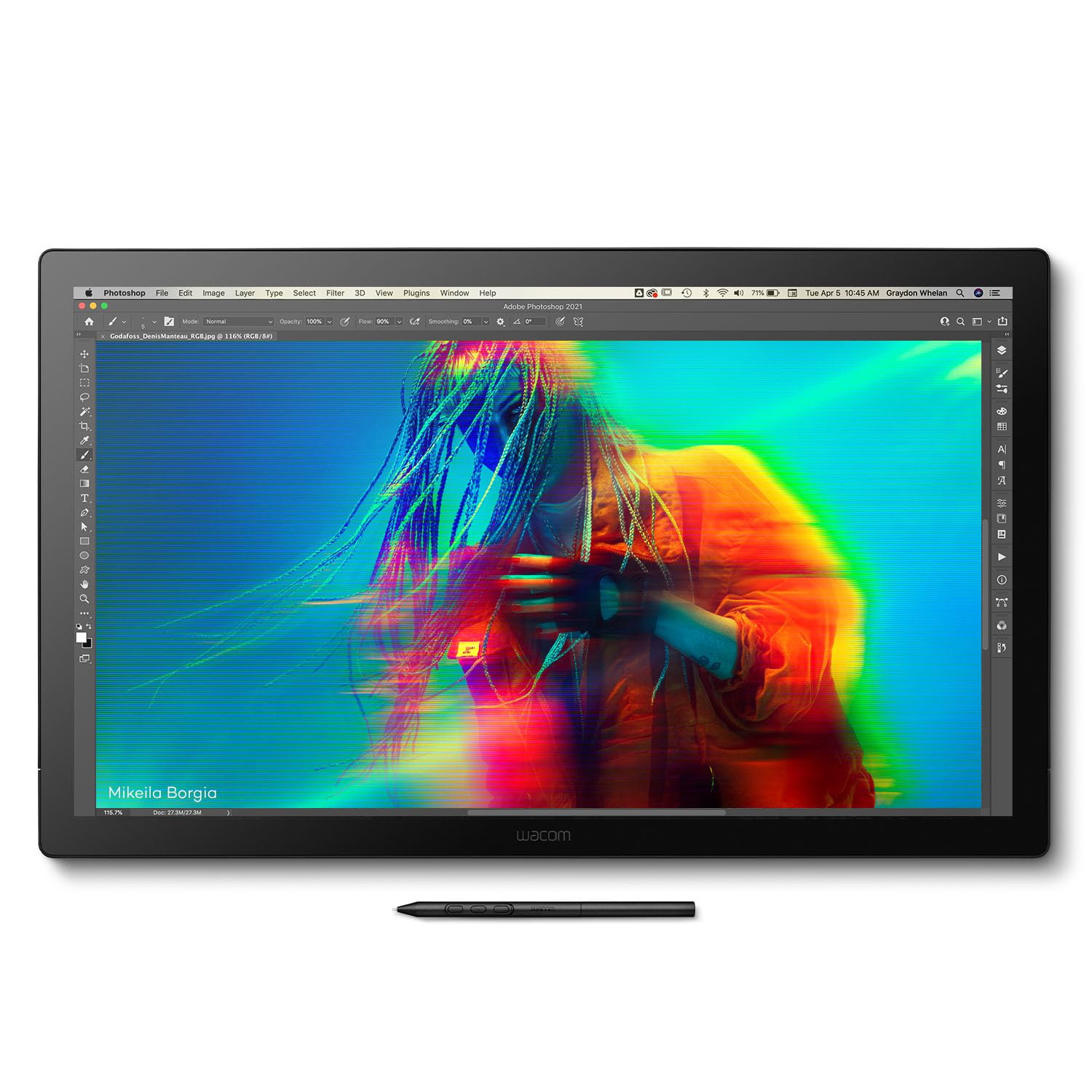 Amazon | Wacom Cintiq Pro 22 ドローイングタブレット スクリーン付き