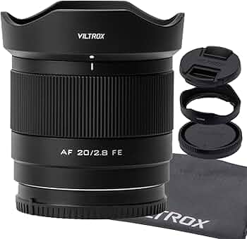 Amazon.com : VILTROX 20mm f/2.8 FE, e Mount Lens AF 20mm f2.8 Full