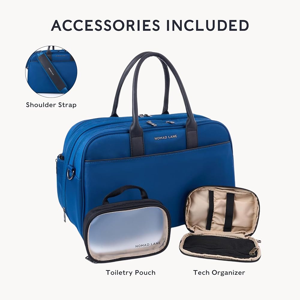 Amazon.com | Nomad Lane Carry-On Luggage Duffel Bag, Durable