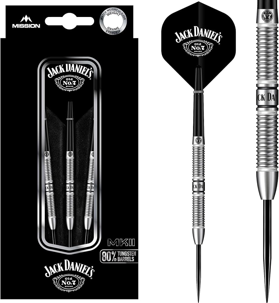 Amazon.co.jp: ジャックダニエル 公式ライセンス スチールチップダーツ