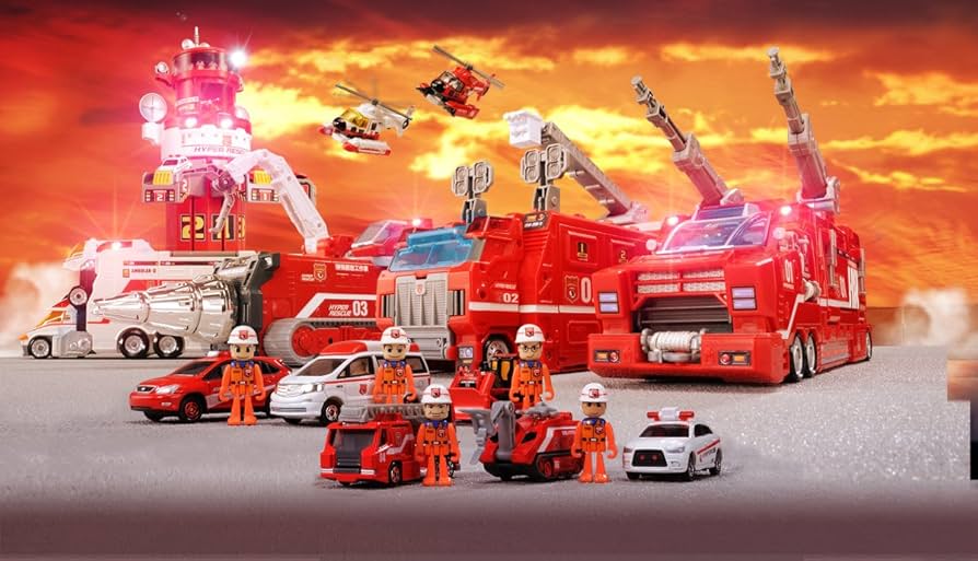 Amazon.co.jp: トミカ ハイパーレスキュー ハイパーレスキュー3号(II型