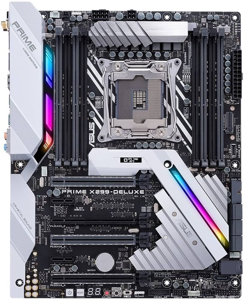 Amazon | ASUS Intel X299搭載 マザーボード LGA2066対応 PRIME X299