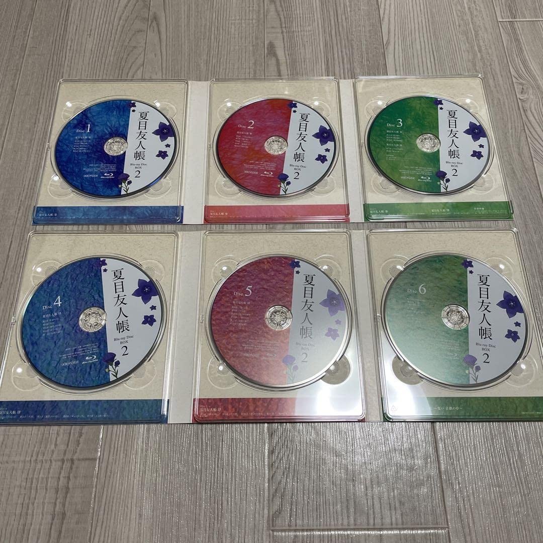 Amazon.co.jp: 夏目友人帳 Blu-ray Disc BOX 2〈完全生産限定版6枚組
