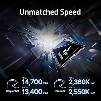 Amazon | SK hynix SSD 1TB PCIe Gen5 NVMe M.2 2280 Platinum P51