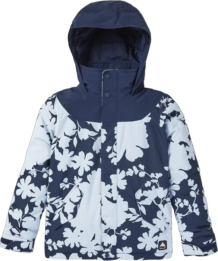 Amazon.com : Burton Girls Elodie 2L Jacket, Dress Blue/Ballad Blue