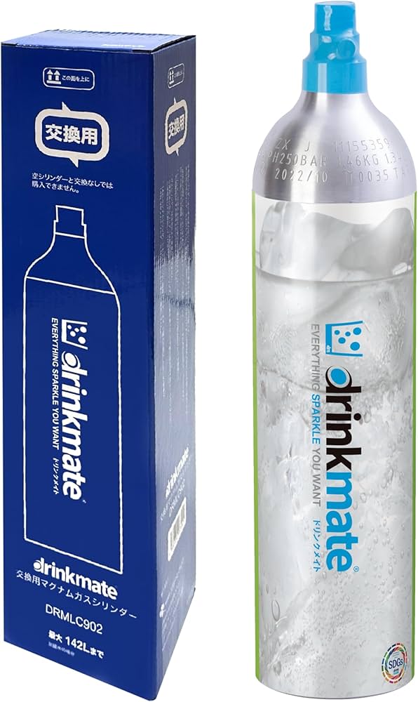 Amazon | 【ドリンクメイト公式 Shop 】142L 交換用マグナムガス