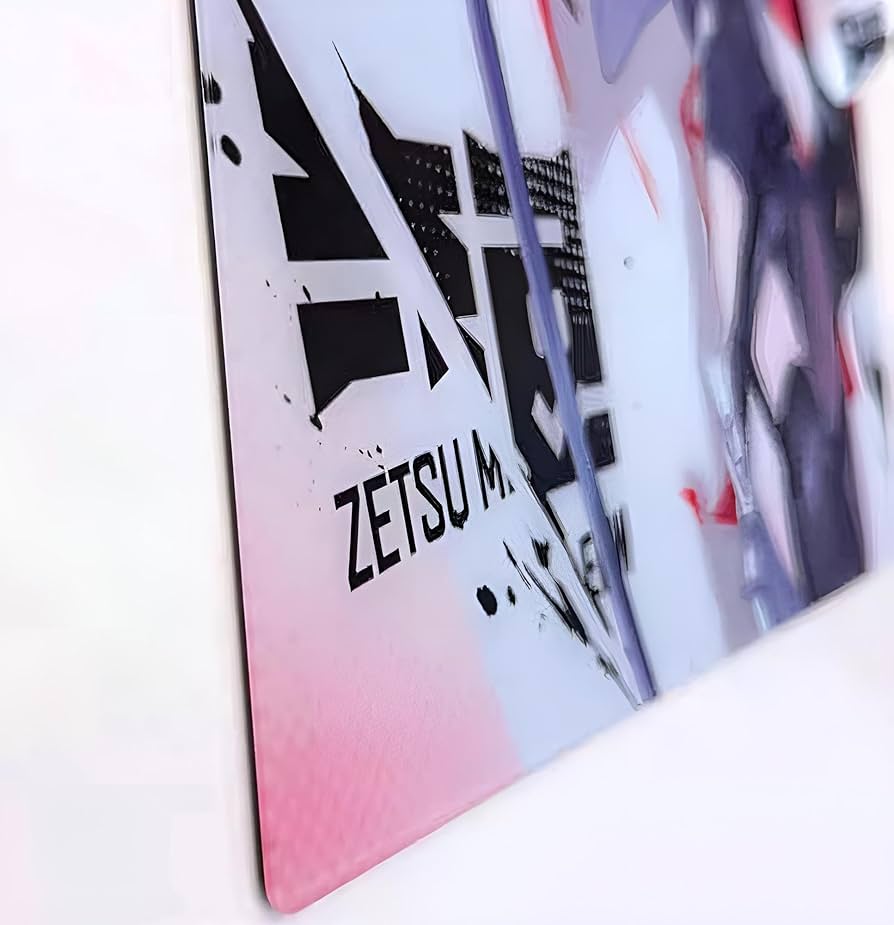 Amazon.co.jp: ZETSUMEOW 刃-YAIBA- ガラス製ゲーミングマウスパッド