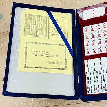 Amazon | 特撰 麻雀牌 背竹牌 特殊一筒 一筒龍 ドラゴン トランプ証紙