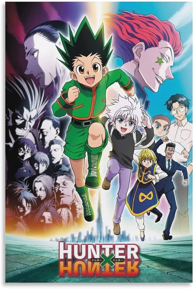 Amazon.co.jp: アニメポスター ハンター×ハンター キャンバスアート