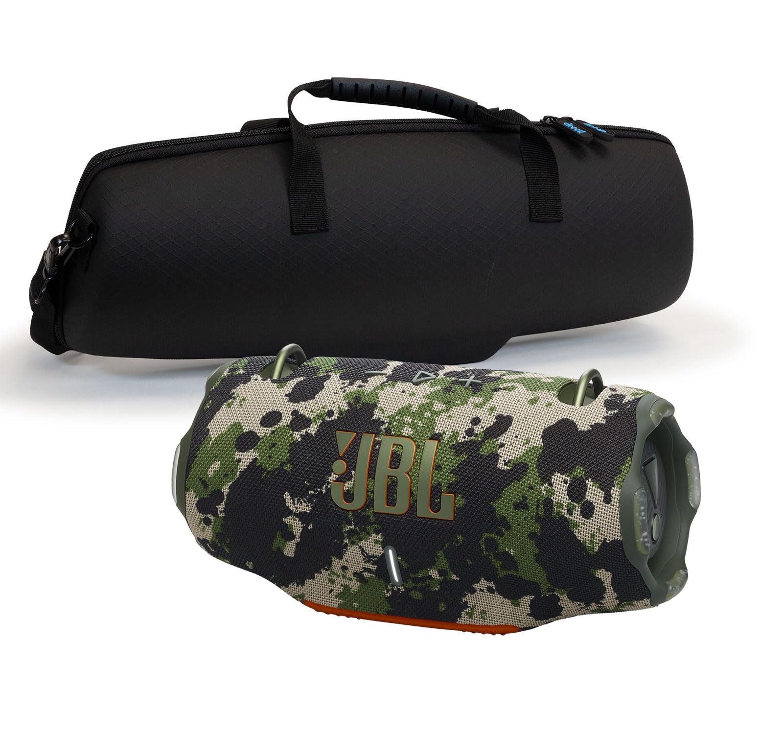Amazon.com: JBL Xtreme 4 Camo Portable Bluetooth Speaker w/divvi
