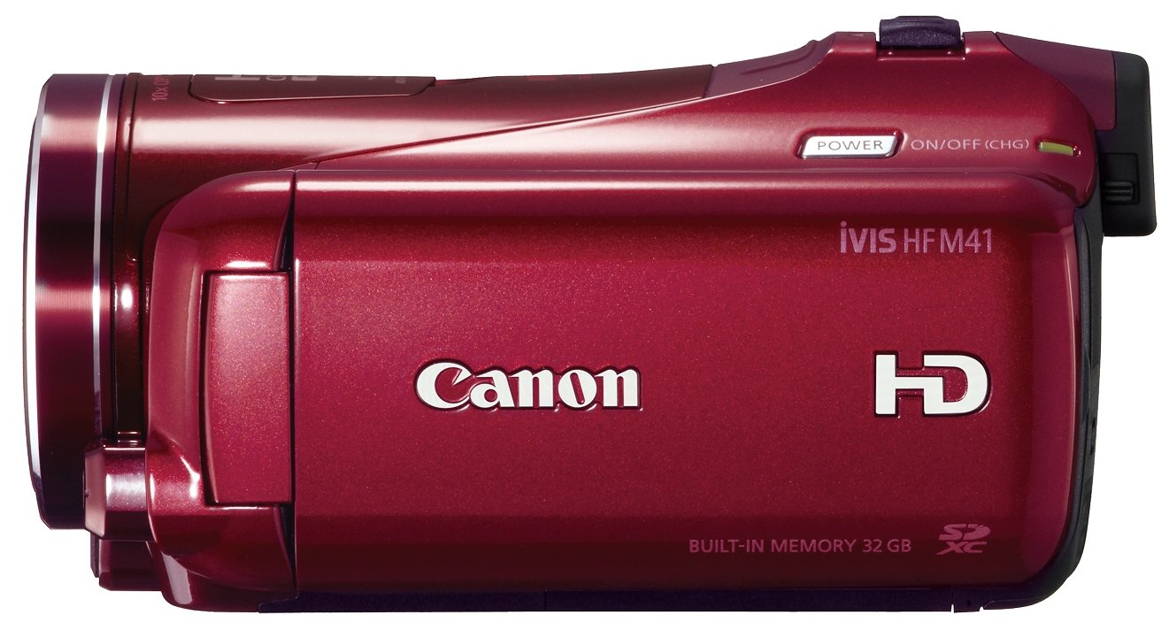 Amazon.co.jp: Canon デジタルビデオカメラ iVIS HF M41 レッド