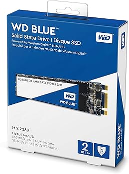 Amazon.com: Western Digital 2TB WD Blue 3D NAND Internal PC SSD