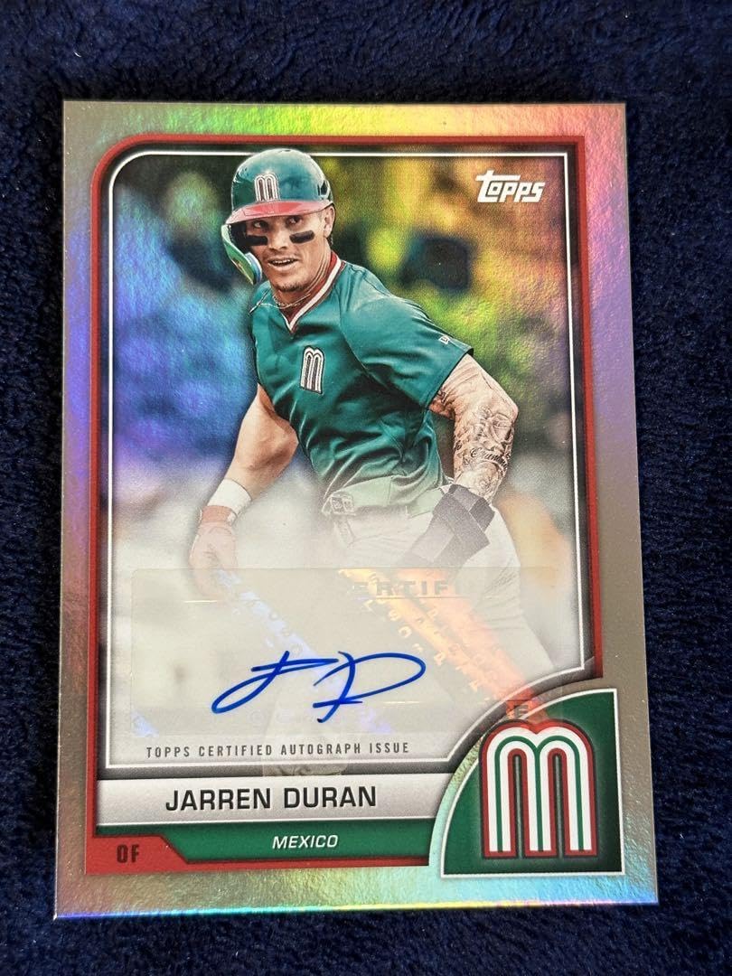 Amazon.co.jp: Topps 2023 WBC メキシコ代表 ジャレン デュラン サイン