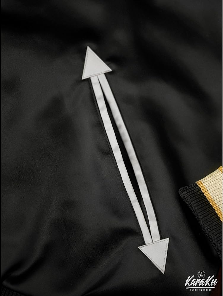 Amazon | [karaku] 横須賀「神奈川沖浪裏と波乗り猫」浮世絵刺繡入り