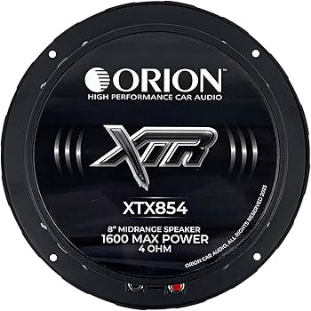 Amazon.com: ORION XTR XTX854 High Efficiency 8” Mid-Range Bullet